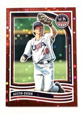 2024 Panini Stars and Stripes - Austin Overn #173 Red /199 (RC)