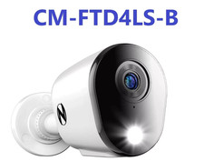 Night Owl CM-FTD4LS-B 2K 2560x1440 4MP Wired Add-on Camera with Spotlight