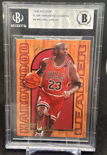 1995 Fleer Michael Jordan Flair Hardwood Leader #4 BGS No Grade? Encased Bulls