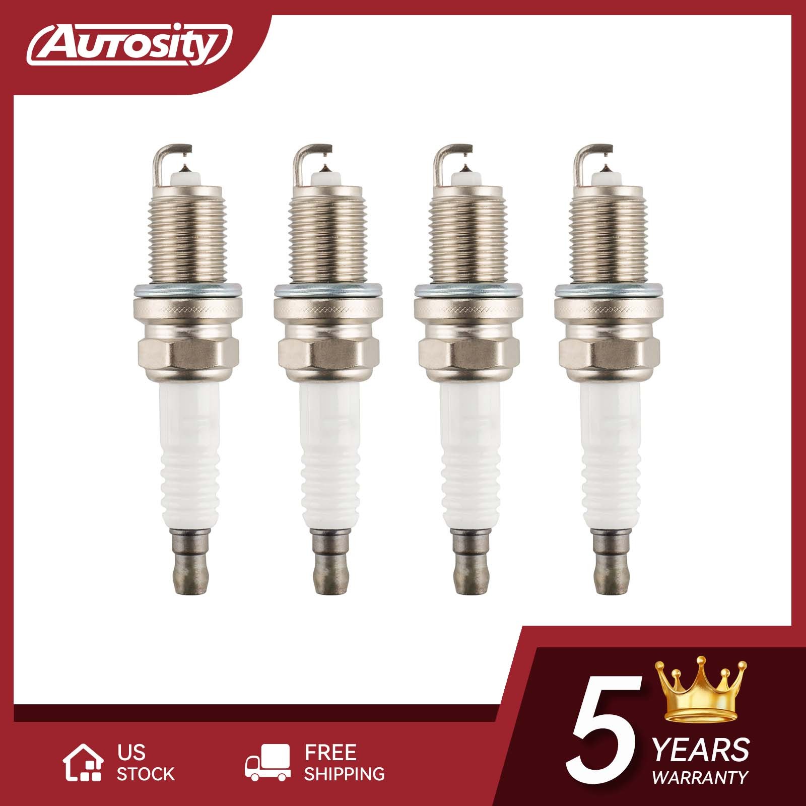 4 Pack Iridium Spark Plugs Fits 2000-2004 Toyota Corolla 2005-2006 1.8L IFR5T11