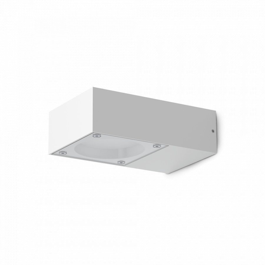 Applique SIRIO AP1 Ideal Lux Bianca: Design Minimal per Facciate Moderne