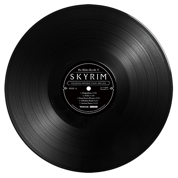 스카이림 얼티밋 에디션 바이닐 레코드 사운드트랙 4LP 박스 세트 - 180g - VGM OST 4