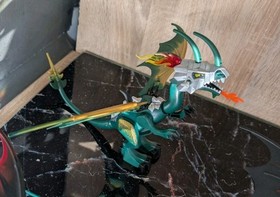 Lego Castle Dragon Bundle 7093 7094 7048 Troll Warship 2x Green + 70403