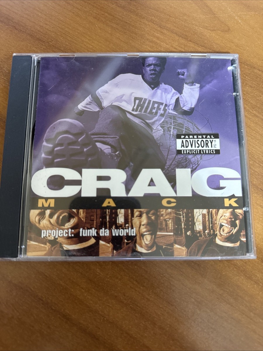 Craig Mack Project Funk Da World CD ORIGINAL Bad Boy 78612-73001-2