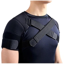 Breathable Neoprene Shoulder Support XL - Pain Relief for Active Lifestyle