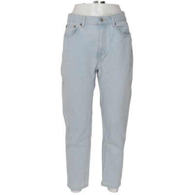 Pull & Bear, Jeans, Größe: 38, Blau, Baumwolle, Einfarbig, Denim, Damen #VaZ