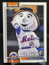 2026 Topps Series 1 Celebration Mrs. Met Mascot New York Mets