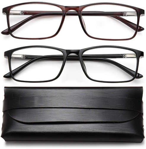 Reading Glasses for Men and Women, Blue Light Blocking Readers, Lightweight R...