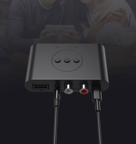 RCA Bluetooth-Compatible Receiver USB Adapter Support Speaker Amplifier U Disk - Photo 7/8