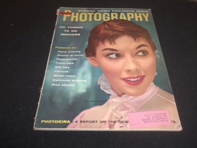 1957 JANUARY POPULAR PHOTOGRAPHY MAGAZINE - GREAT COVER - E 33242
