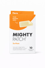Hero Cosmetics MIGHTY PATCH Surface - 10 Strips - Hydrocolloid Large Acne Pimple