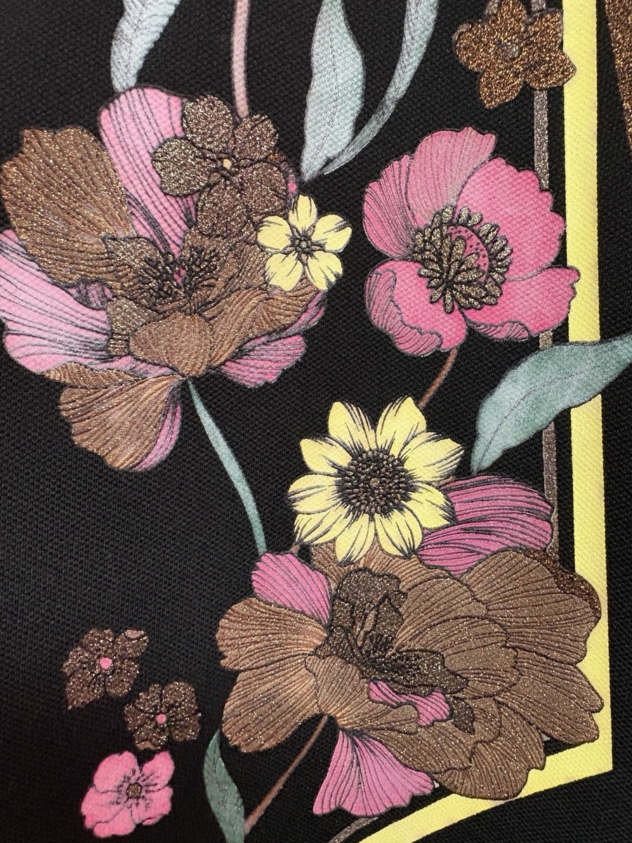 Zara Women's Dress Black Multi Color Floral Size XL Knee Length | eBay Zara Women's Dress Black Multi Color Floral Size XL Knee Length | eBay