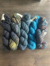 Koigu Wool Designs Yarn KPPPM 100 Merino Wool 175y/50g ASSRTD Lot Of 5