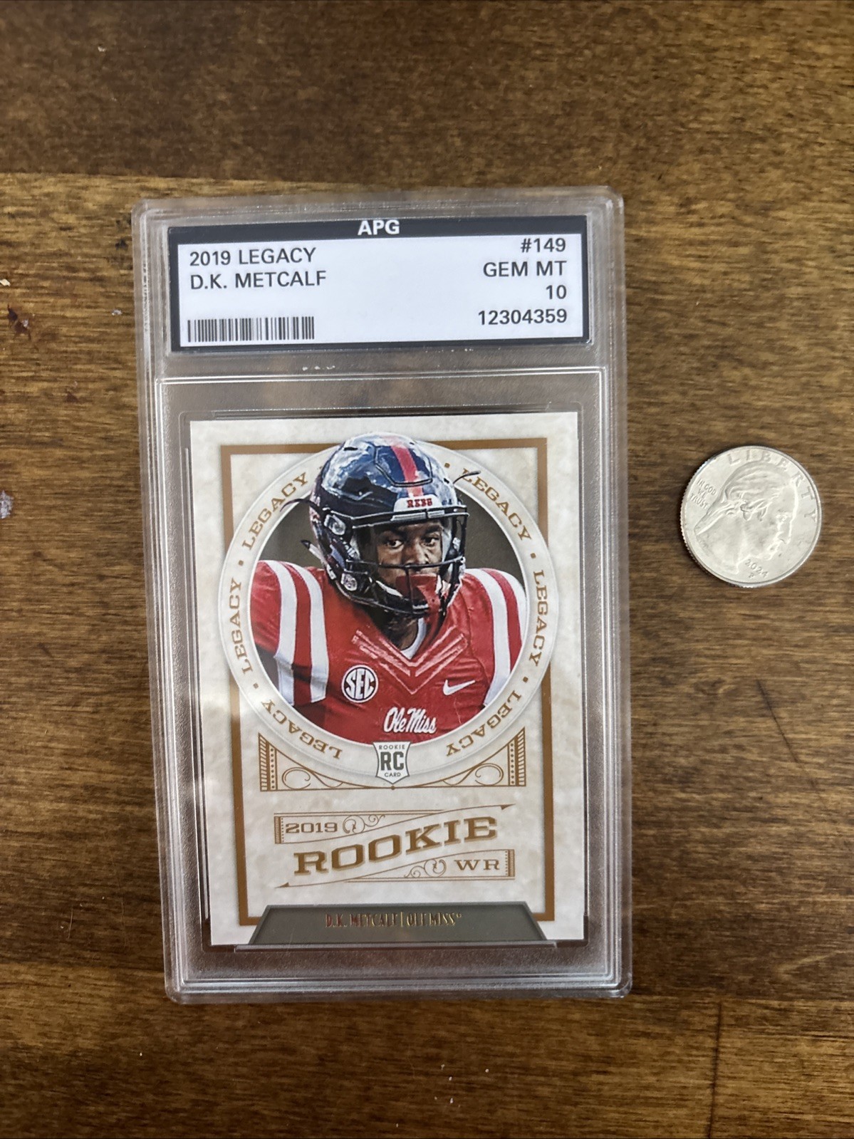 2019 Panini Legacy - Rookies DK Metcalf #149 (RC)