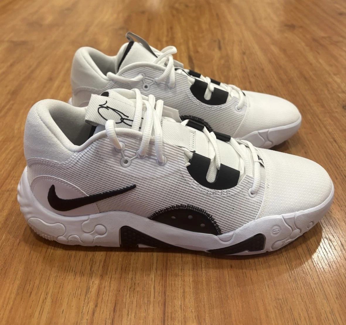 Preços baixos em Nike PG 6 TB Promo White Black | eBay