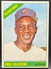 1966 Topps - Fred Valentine #351