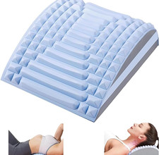 Neck and Back Stretcher Posture Corrector - Lower Back Sciatica Pain Relief