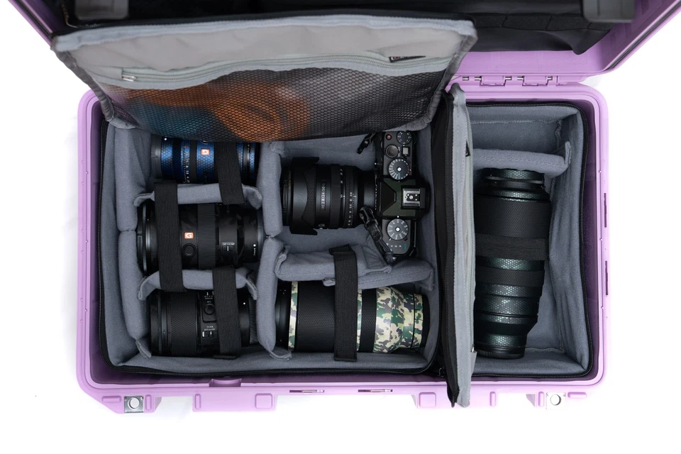 Travel Insert Bag Set fit Pelican1535 150 IM2500 Peli Cases Apache5800 (NO Case) - Image 4 of 4