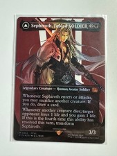 Sephiroth, Fabled SOLDIER [Borderless Surge Foil] #527 Prices