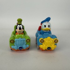 VTech Go Go Smart Wheels Disney Goofy  Donald w/Lights  Sounds