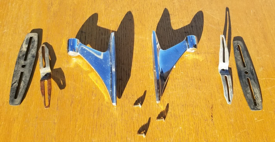 Mirror Posts Door 1968 Ford Ranchero Torino Fairlane 68 69 1969 - Image 3 of 4