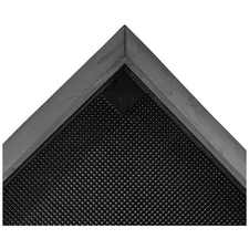 NOTRAX 351S3239BL Footwear Sanitizing Mat,Black,32"Lx 39"W 52ZX90