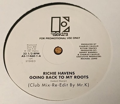 Richie Havens - Going Back To My Roots (Club Mix - Re-Edit By Mr. K) 2005 NM