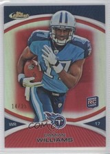 2010 Topps Finest Red Refractor 14/25 Damian Williams #41 0a7