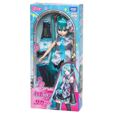 Licca-chan Hatsune Miku Collaboration Fashion Doll Vocaloid Takara Tomy Japan
