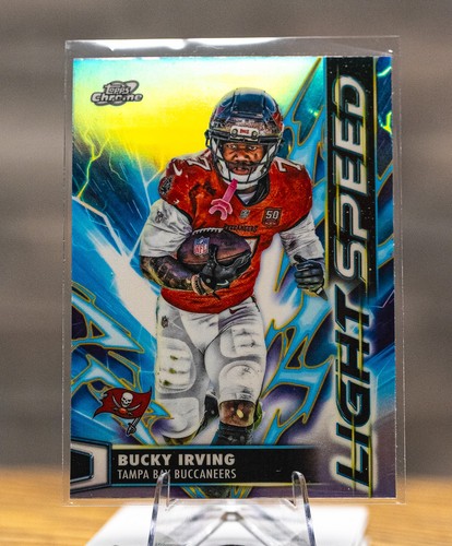 2025 Topps Cosmic Chrome Bucky Irving Light Speed LS-22 Bucs