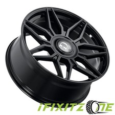 Dolce Luxury Verona 24x10 25mm Glossy Black Wheel 24 Inch Rim New