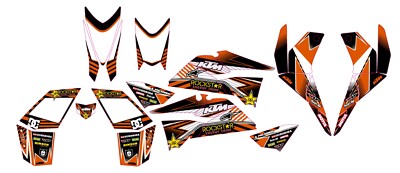 Fits Ktm ATV  XC SX 450 525 graphic kit stickers decals pegatinas atv graphics
