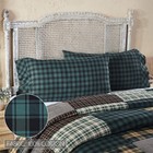 Pine Grove King Pillow Case Set Country Rustic Set of 2 21x40 Plaid VHC Brands