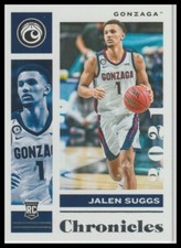 2021 Jalen Suggs Panini Chronicles Draft Picks Basketball #3 Gonzaga Bulldogs