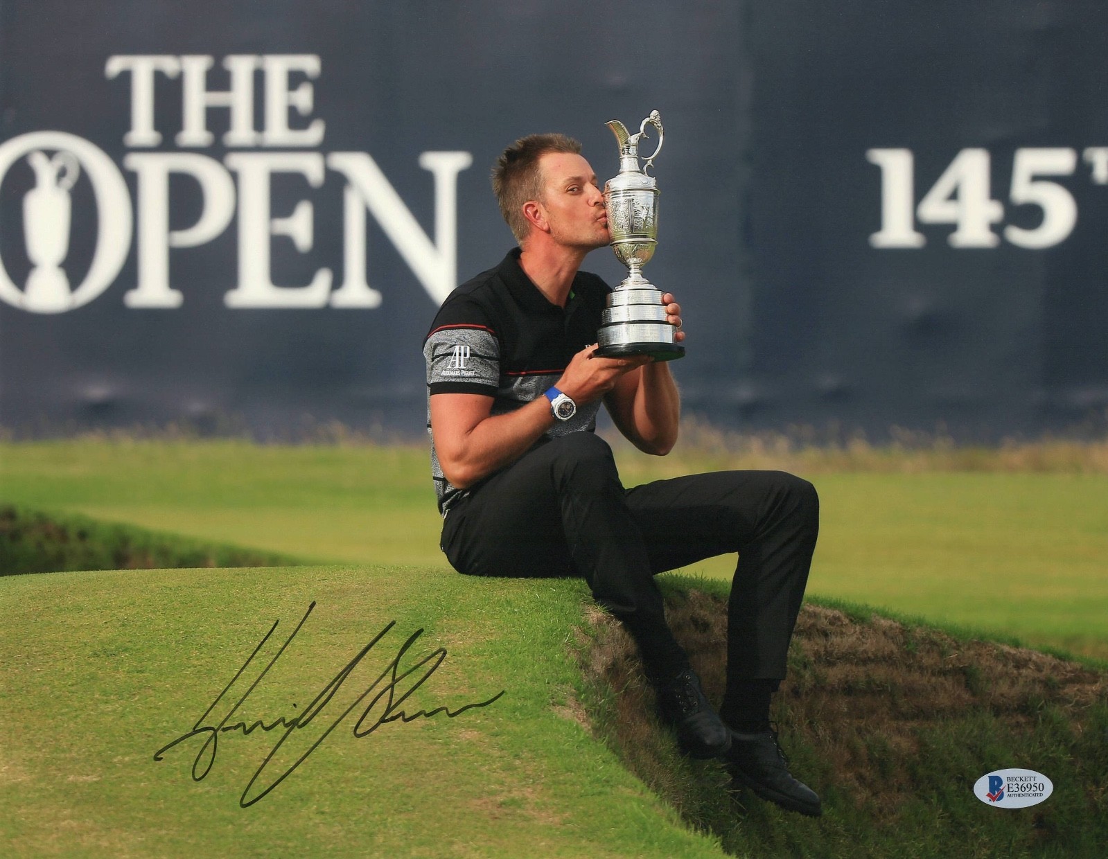 Henrik Stenson Autographed Signed Pga 11X14 Photo Picture Golf Masters Beckett 