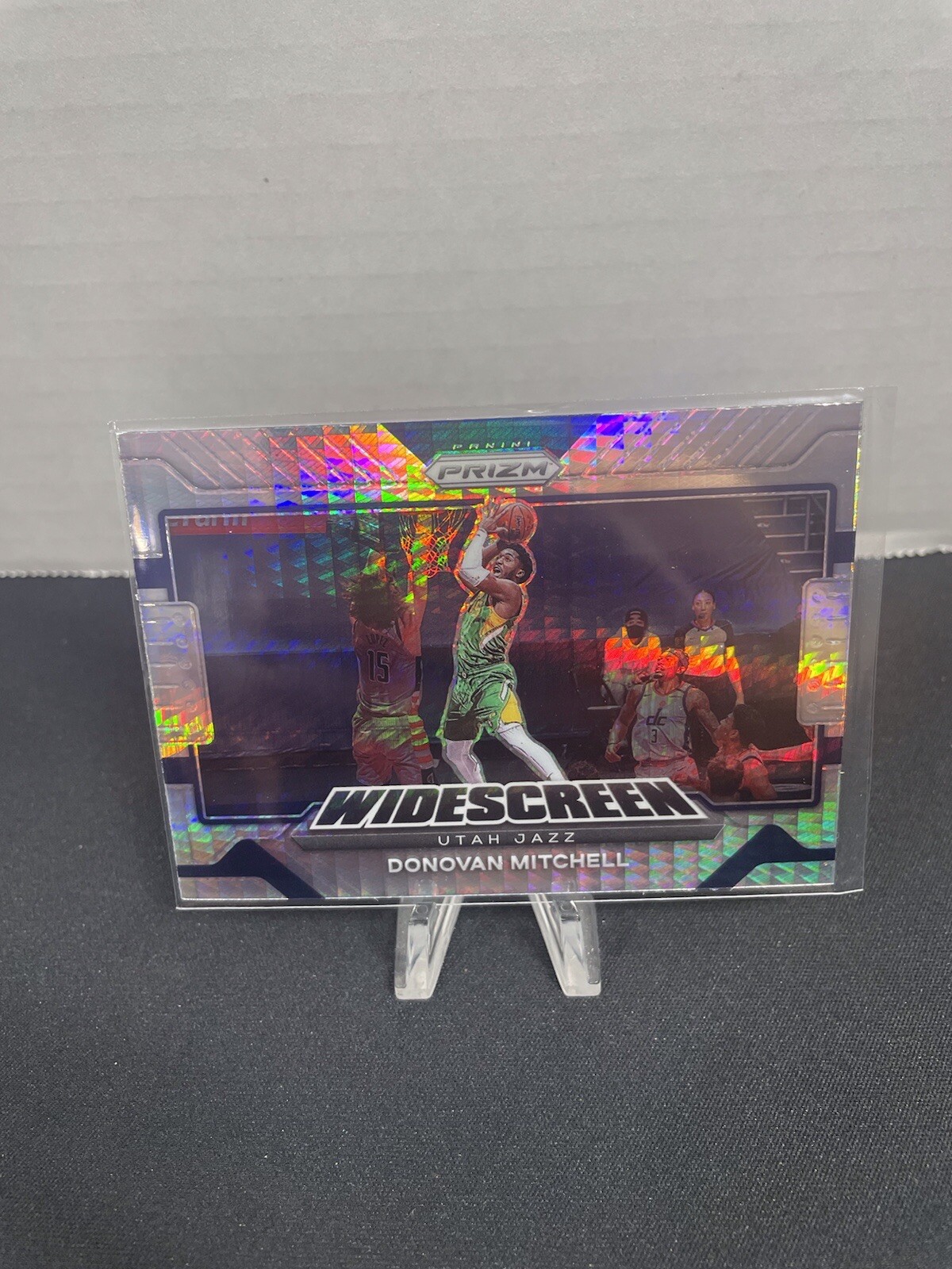 2021-22 PRIZM WIDESCREEN HYPER SILVER PRIZM DONOVAN MITCHELL SP