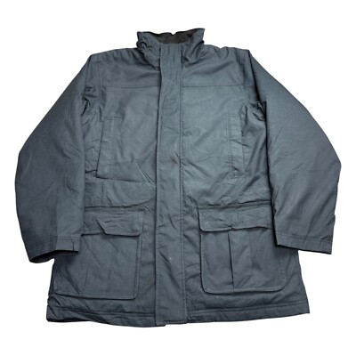 L.L. Bean Jacke Herren Medium Navy Commuter Parka Nor'easter Gore-Tex Thermo