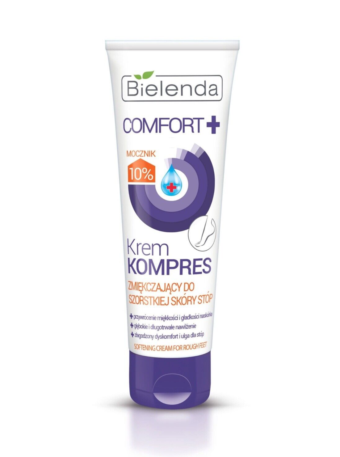 Bielenda Comfort Softening Foot Cream Compress for Rough Skin 100ml