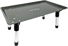 KingCarp - Classic Fishing Bivvy Table Metal Surface Rubber Feet With Carry Bag 