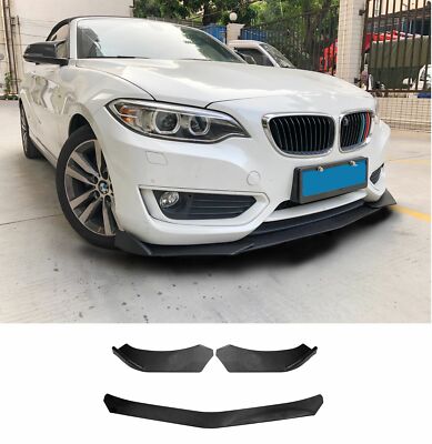 Frontspoiler Für Mercedes - Carbon Look Stoßstangenlippe 2-teilig