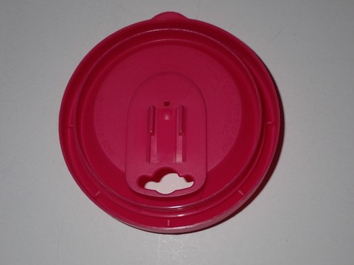 NEW Tervis Replacement Lid for Travel Cup Tumbler 3.5" - BRIGHT PINK - Picture 4 of 4