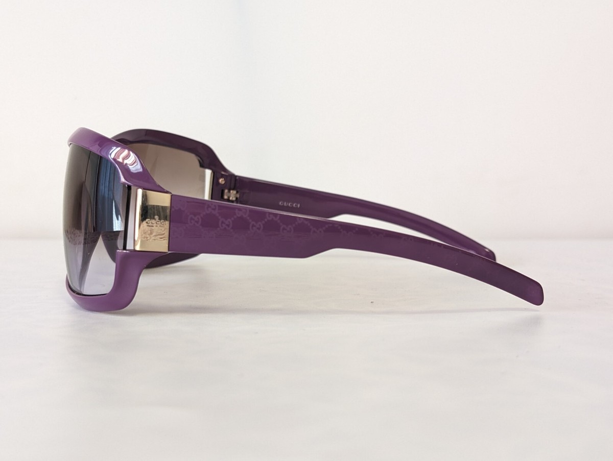 VINTAGE GUCCI GG 1546/S BNY6Y OVERSIZED ACETATE SUNGLASSES