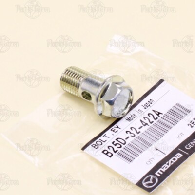 New OEM Mazda MAZDA 6 CX-7 CX-9 Power Steering Pressure Hose Eye Bolt B25D32422A