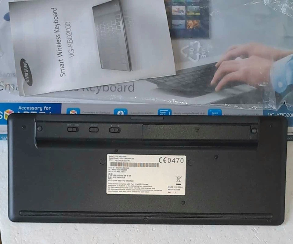 SAMSUNG VG-KBD2000 Smart Wireless Keyboard Tastiera TV Bluetooth Con Scatola - Immagine 4 di 4