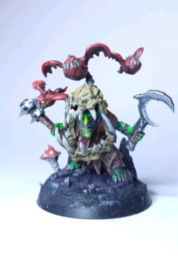 Warhammer Gloomspite Gitz Rabble Rowza - bemalt
