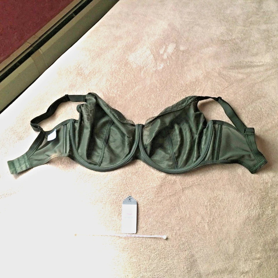 Sujetador con aros FREYA 34N Olive Fancies estilo 1012 nuevo con etiquetas Foto 2 de 4