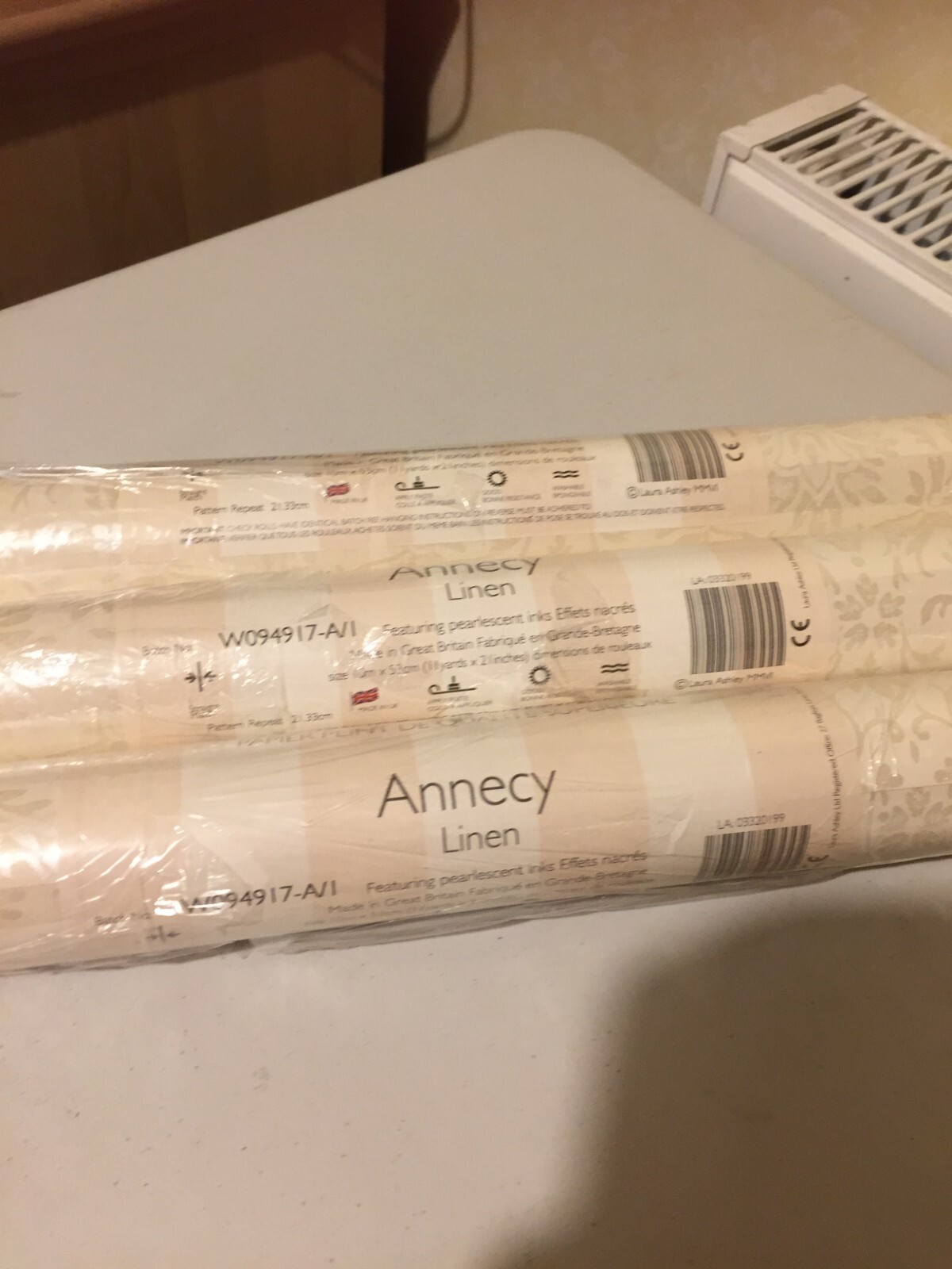 LAURA ASHLEY ANNECY WALLPAPER eBay