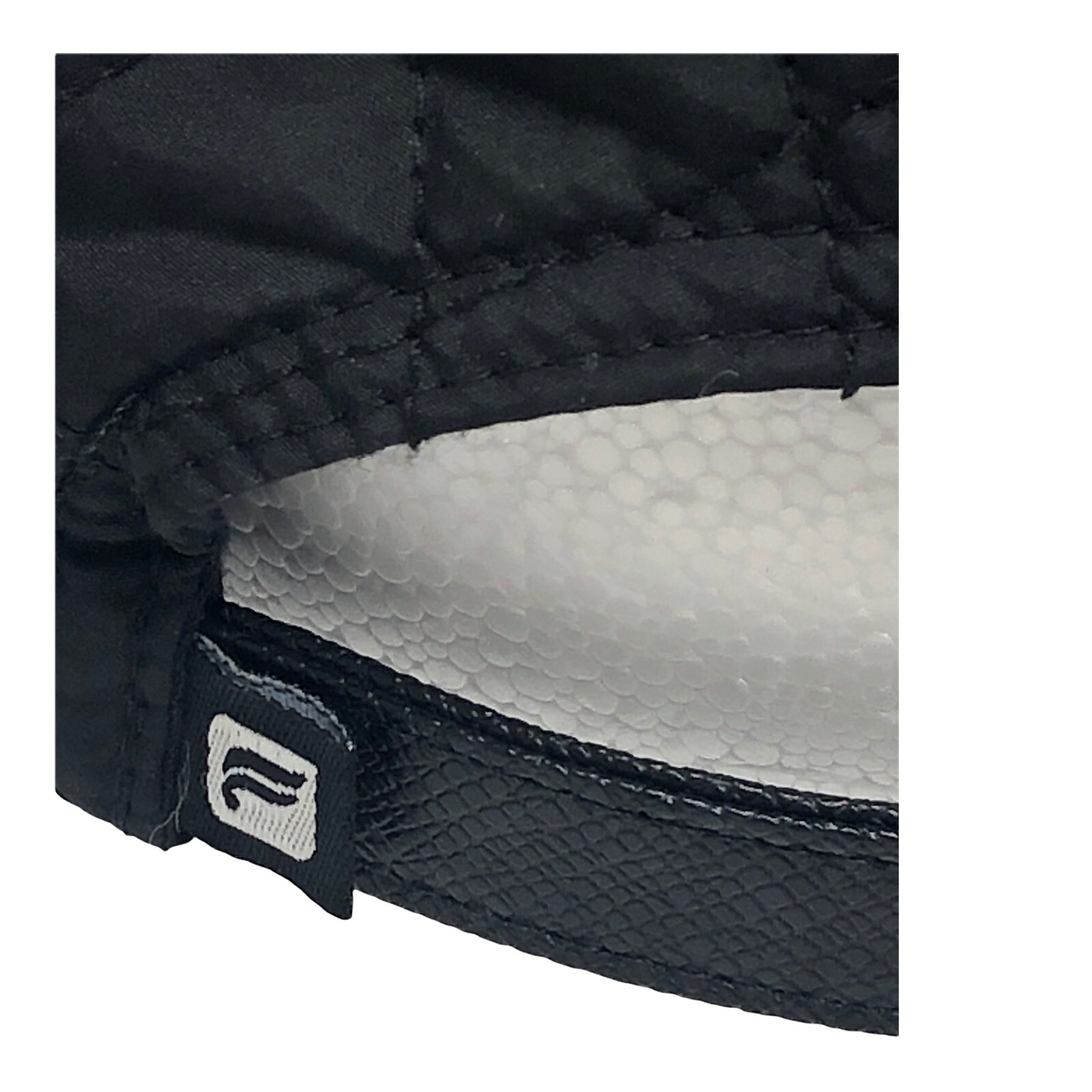 FABLETICS Quilted Cap Hat Black Adjustable with F… - image 1