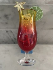 Bath & Body Works Fruity Cocktail Wallflower Summer Drink Glass New