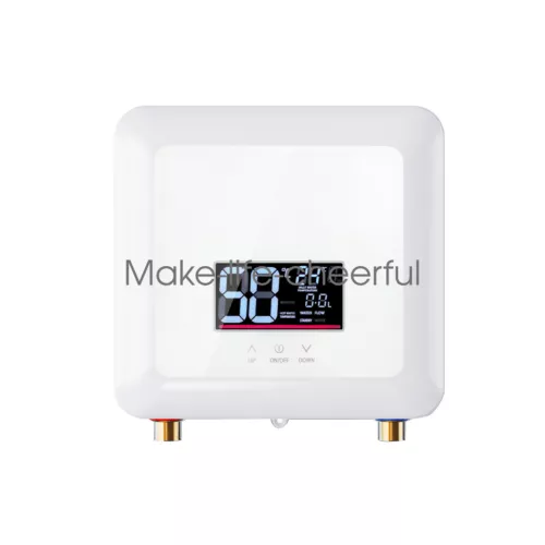 Instant Electric Water Heater 110V Tankless Design LED Digital Display 5500W